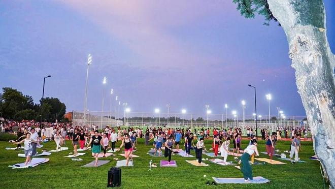 海淀肖家河·綠動天地 北五環邊崛起休閑健身新地標